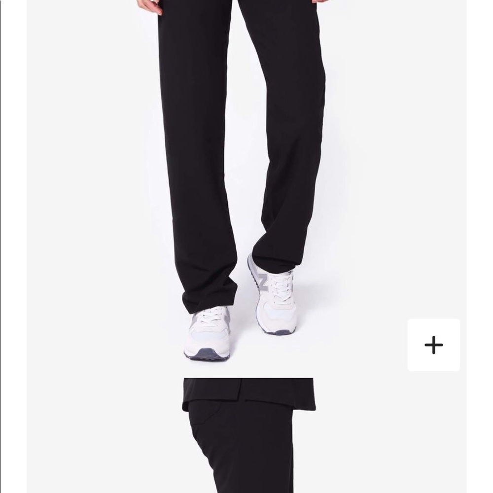 Black figs Livingston scrubs pants